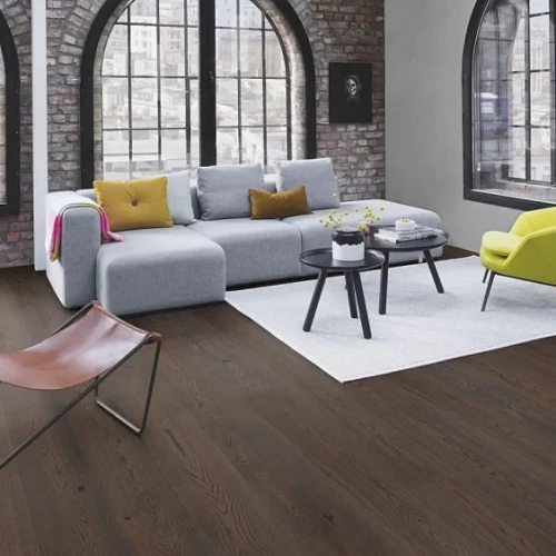 ДУБ BROWN JASPER ПАРКЕТНАЯ ДОСКА BOEN STONEWASHED